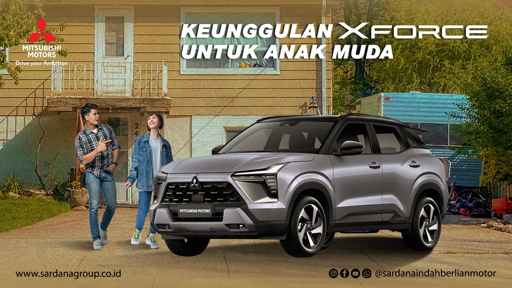 Keunggulan Mitsubishi Xforce Untuk Anak Muda! 